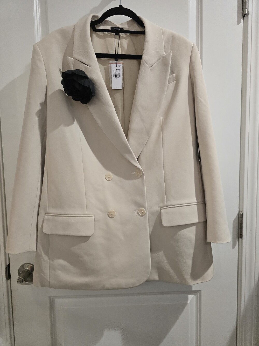 Express Cream Oversized Jacket XL